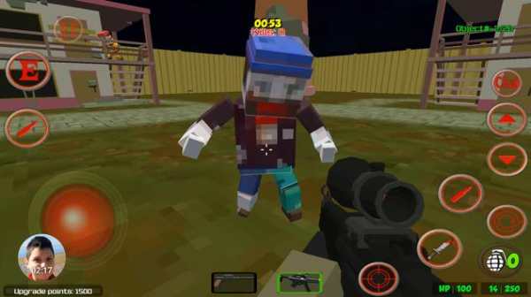 Pixel Gun Warfare 2 : Zombie Attack Offline screenshot 1