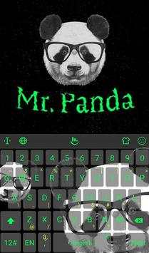 Mr. Panda Keyboard Theme screenshot 1