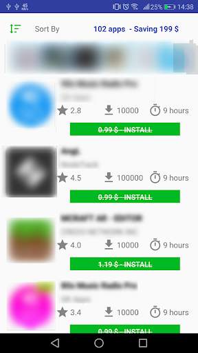 Paid apps Deals - Apps gone free screenshot 2