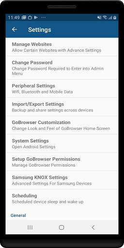 Kiosk Browser Lockdown (GoBrowser) screenshot 4