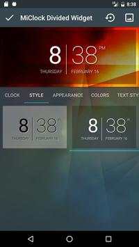 MiClock - Divided Clock Widget screenshot 5