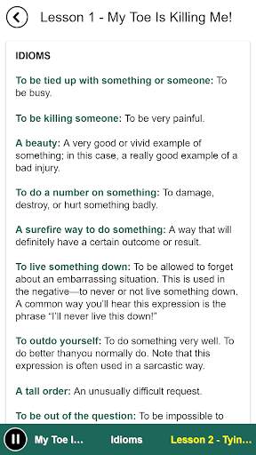 Easy American Idioms screenshot 3