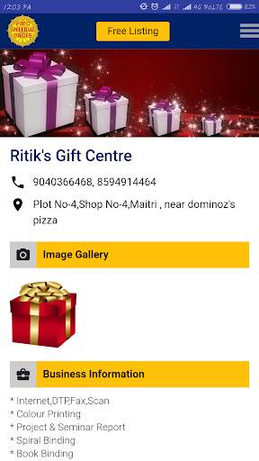 PMC Yellow Pages screenshot 3