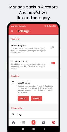 Link saver & Link manager : Bookmark Manager screenshot 5