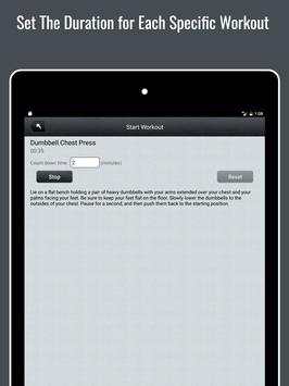 Dumbbell Workout Routine Lite screenshot 9