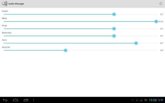 Audio Manager screenshot 3