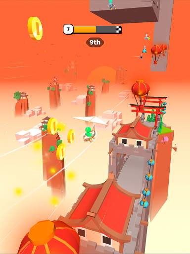 Road Glider - Flying Game screenshot 4