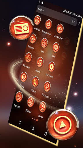 Universe Black Hole Launcher Theme screenshot 4