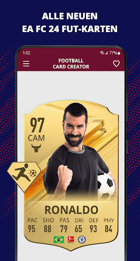 Fußball Card Creator FC 24 screenshot 1