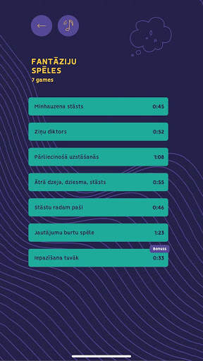 Audio Spēles screenshot 3