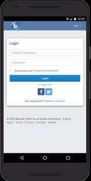 Bsocial - Next era of social networking screenshot 1