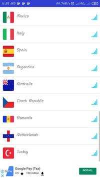 Luxury VPN 5 تصوير الشاشة