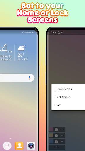 Wallpaper Wizard - Make Gradient Wallpaper screenshot 1