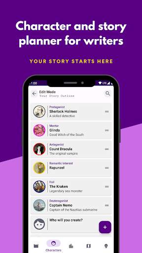Pluot | story writing planner screenshot 1