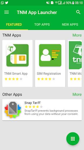 TNM App Launcher screenshot 1