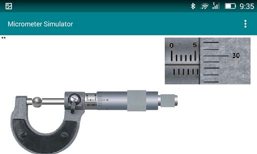 Micrometer Simulator screenshot 2