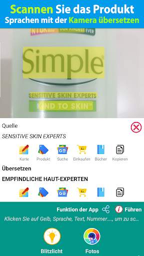 Übersetzen - Live Übersetzung Kamera screenshot 2