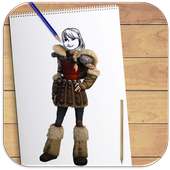 How to Draw How to Train Your Dragon on 9Apps