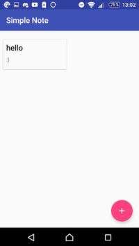 Simple Note screenshot 1
