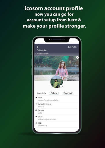 ICOSOM - Social connect, Wallet pay and Easy loan. screenshot 5