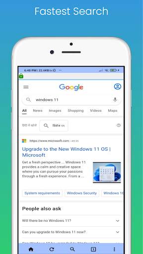 Mini Browser- Fast Web Browser स्क्रीनशॉट 4