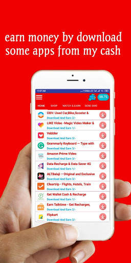 My Cash - Get Free Recharge & Sms screenshot 1