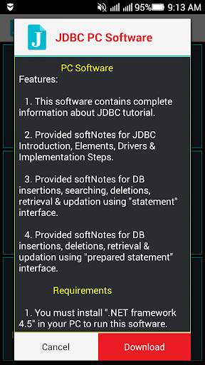 Java JDBC Tutorials скриншот 5