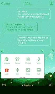 Green Vitality Keyboard Theme screenshot 4