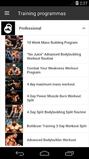 GymApp fitness trainer screenshot 6