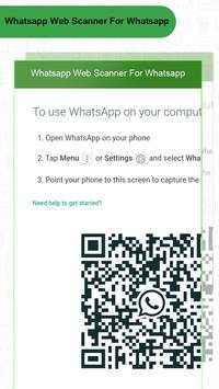 Whatapp Web Scanner For Whatapp screenshot 4