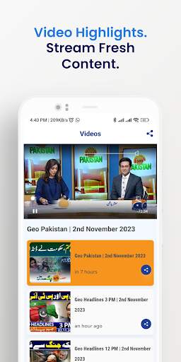 Geo News скриншот 7