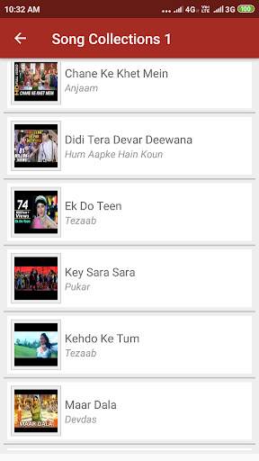 Madhuri Dixit HD Video Songs screenshot 1