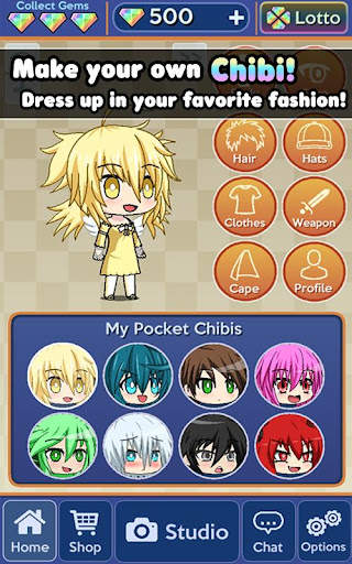 Pocket Chibi - Anime Dress Up screenshot 2