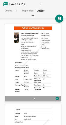 Tatkal Matrimony screenshot 6