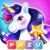 My Unicorn dress up games for kids logo