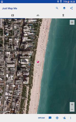 Just Map Me - Share your location in real-time screenshot 9