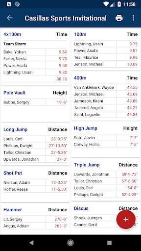 My Track and Field Team for coaches screenshot 4