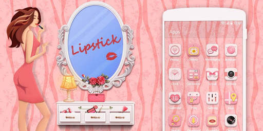 Lipstick GO Launcher Theme screenshot 2
