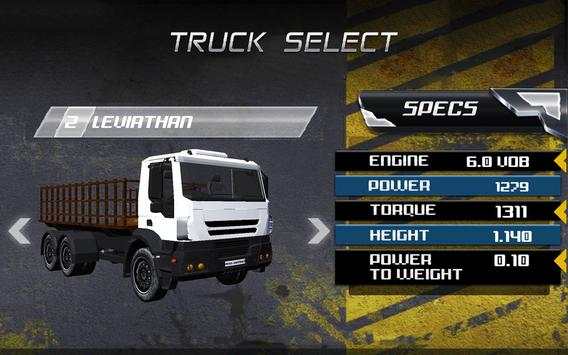 Truck Simulator : Speed Driving Cargo Delivery 3D screenshot 1