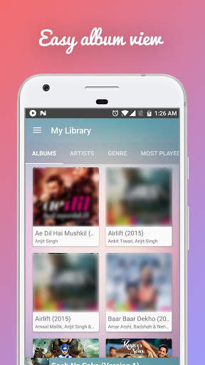 Blade Music Player Free 3 تصوير الشاشة