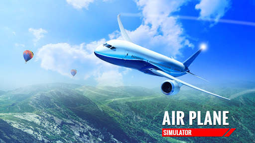 Airplane Pilot Simulator 3D 2021 - FLIGHT GAMES screenshot 1