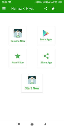 Namaz ki Niyat | Namaz ka Tari screenshot 1