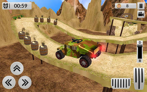 Mountain Climb Jeep Simulator screenshot 2