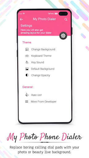 My Photo Phone Dialer: Photo Caller Screen Dialer screenshot 2