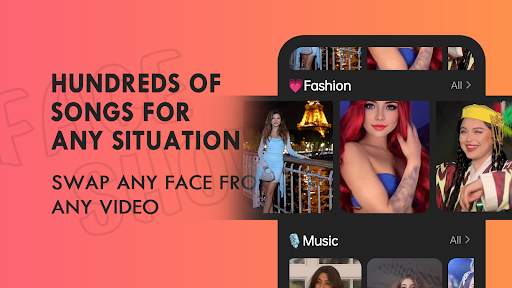 FaceShow-Funny face swap Video screenshot 7