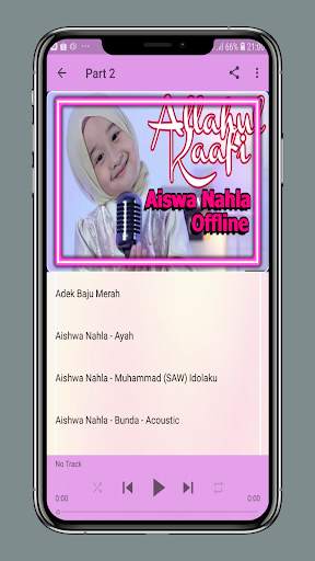Lagu Aishwa Nahla Lengkap | Allahul Kaafi Offline screenshot 7