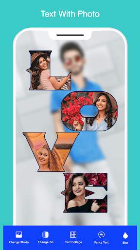 Letter Photo Collage Editor screenshot 1