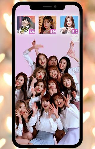 2048 IzOne Game Kpop - Muti level special edition screenshot 7