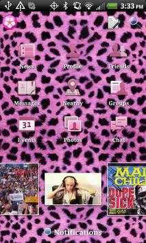 Cheetah Theme for Facebook screenshot 2