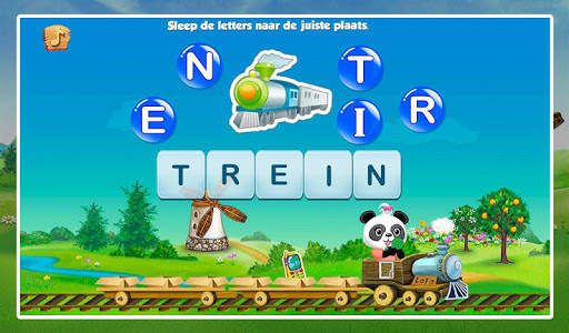 Lola Alfabet Trein-Leren lezen screenshot 10